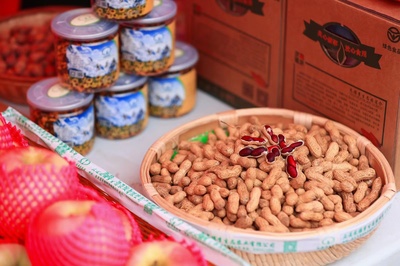 遼寧大連市普蘭店區(qū)舉辦特色農(nóng)產(chǎn)品展銷會